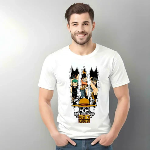 One Piece Anime T-Shirt For True Fans of the Straw Hat Pirates